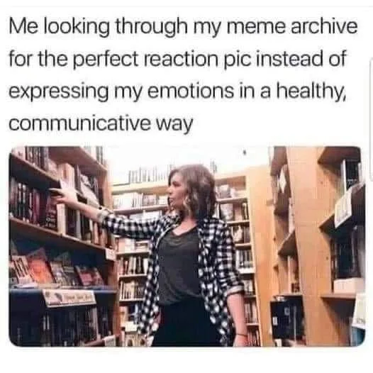 self-expression meme