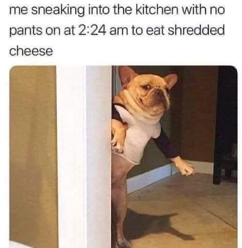 snacking meme