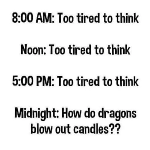 exhaustion meme
