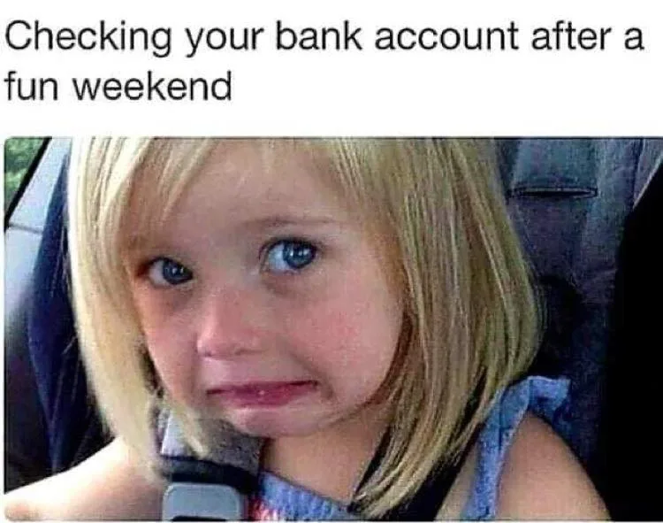 spending money meme