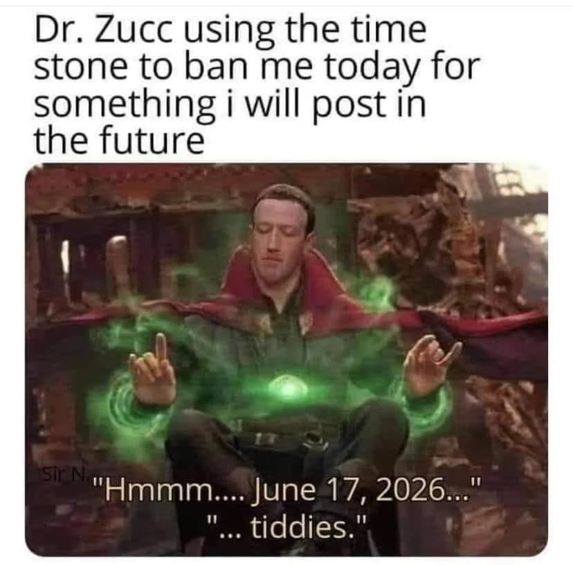 Facebook Jail meme