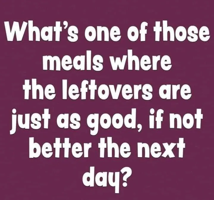leftovers meme