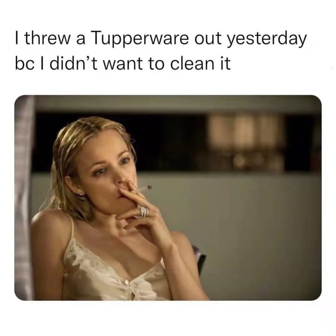 Tupperware meme