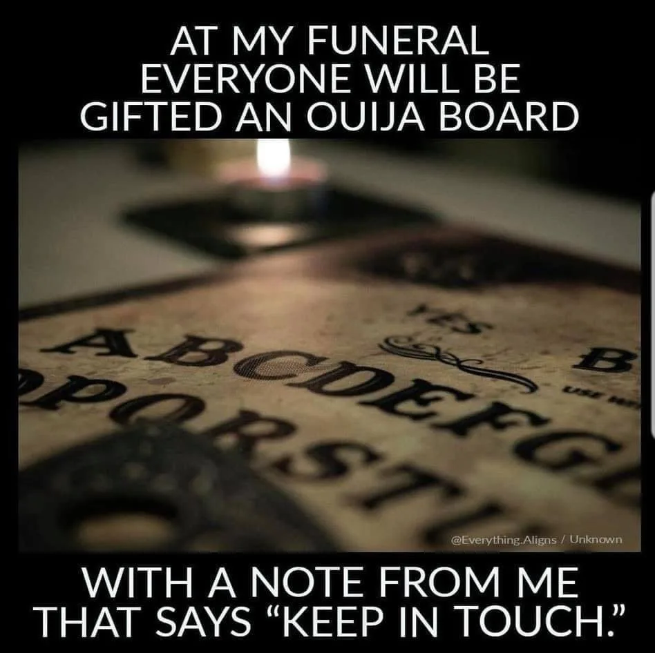 Ouji Board meme