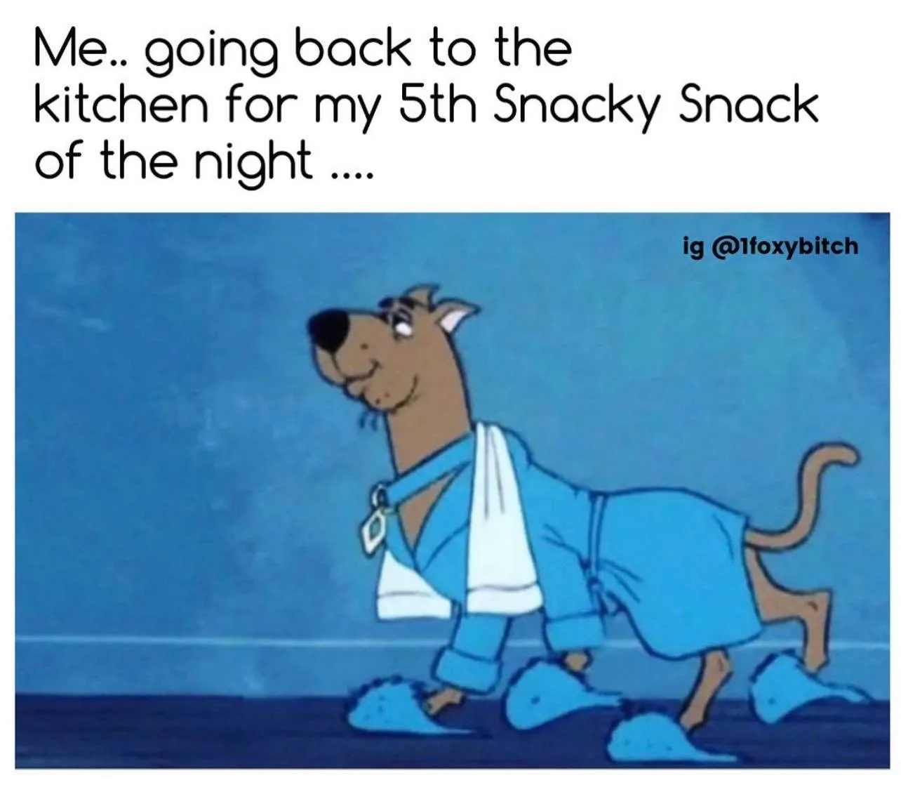 snacking meme