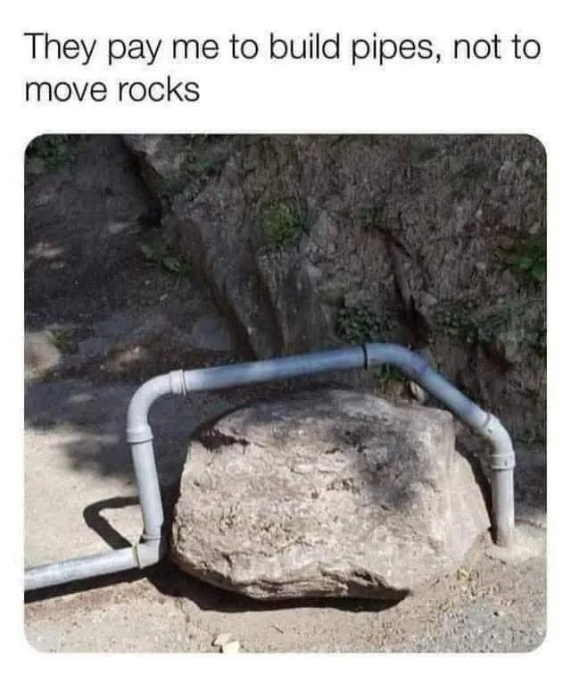plumbing meme