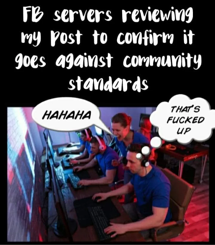 Facebook Jail meme