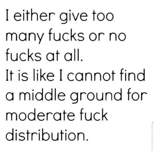 not caring meme