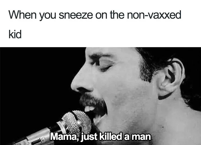 antivaxxer meme