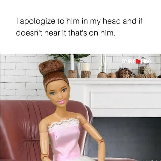 apologizing meme