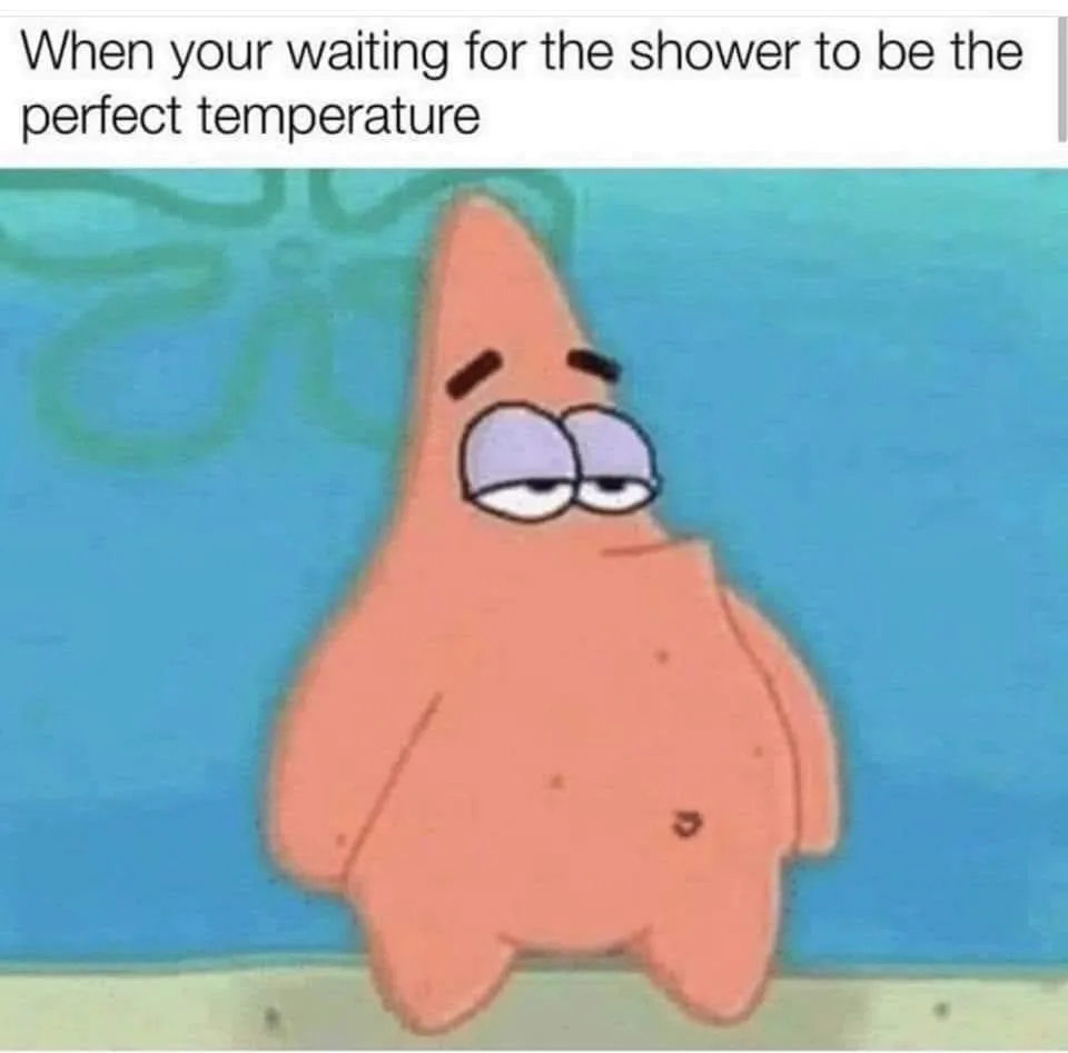 cold shower meme