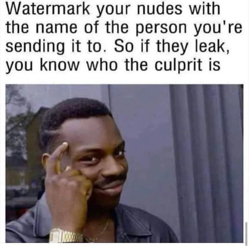 sending nudes meme