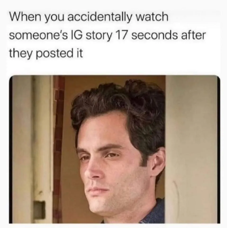 stalking meme