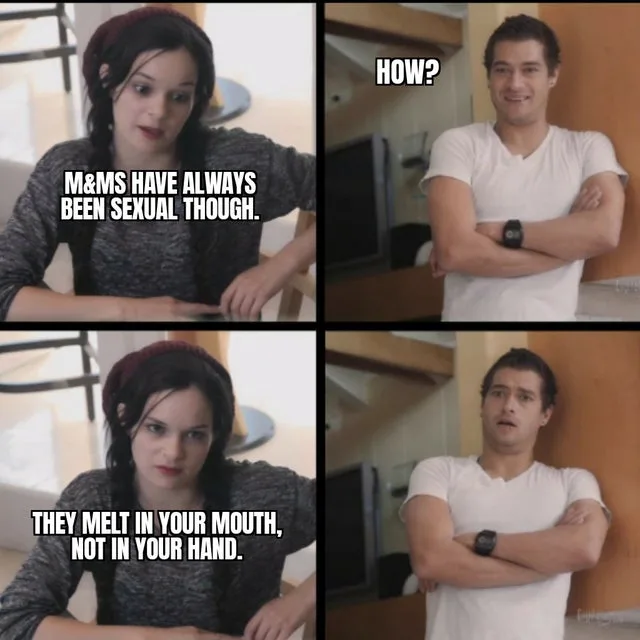 M&M meme