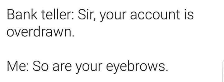 bank account meme