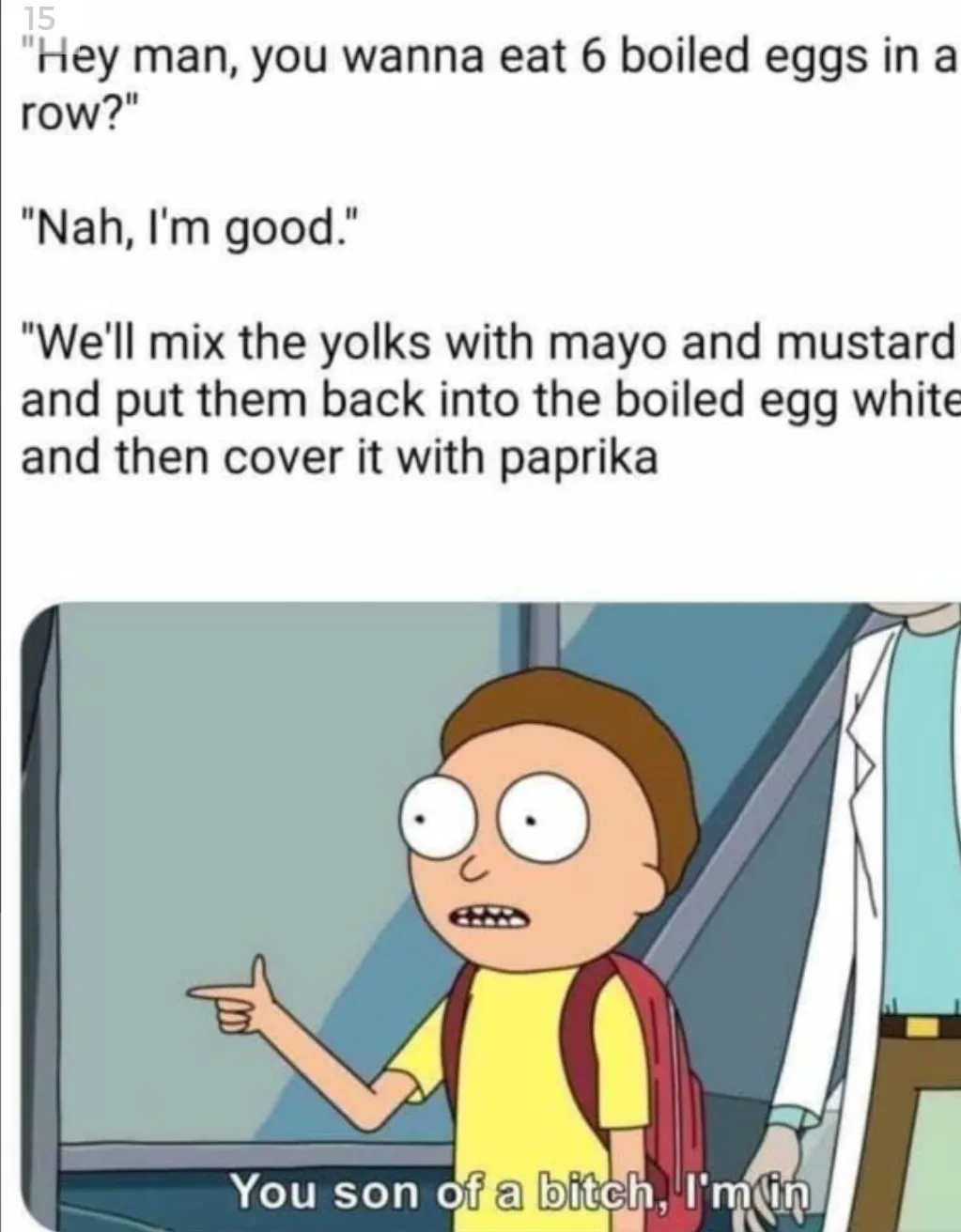 hard-boiled egg meme