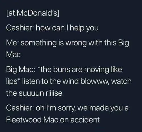 Big Mac meme