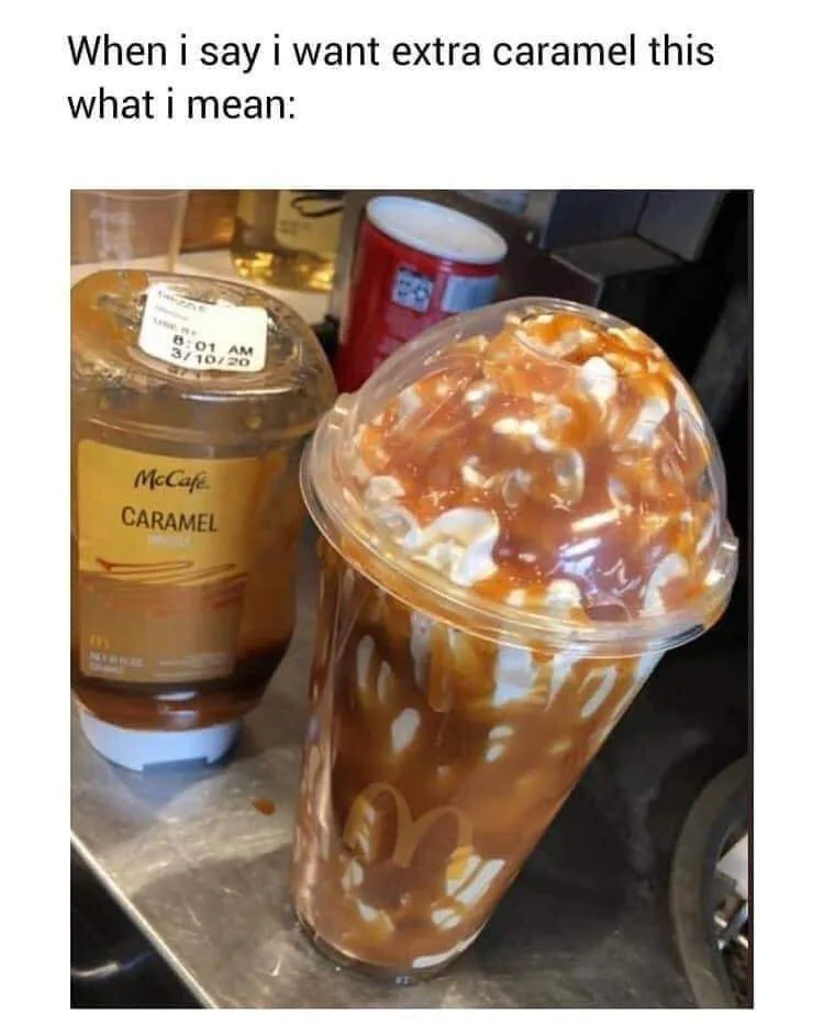 caramel meme