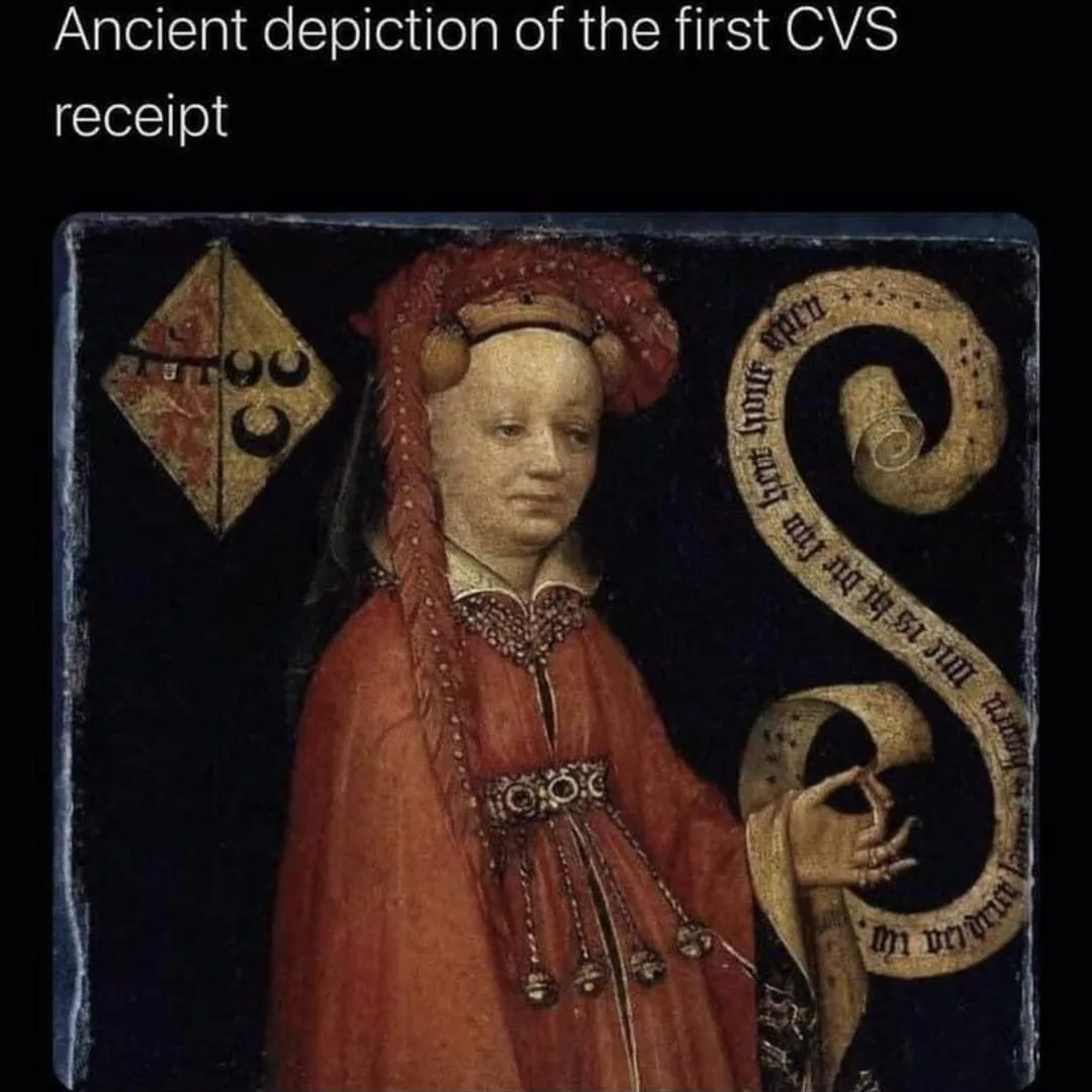receipt meme