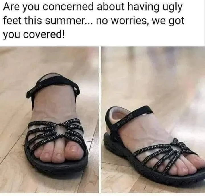sandals meme