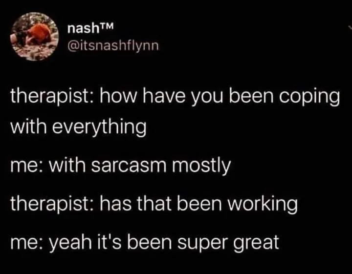 sarcasm meme