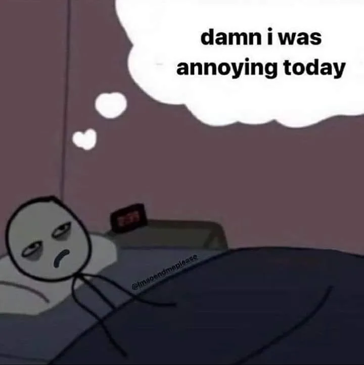 self-doubt meme