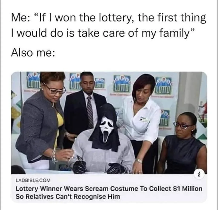 lottery meme