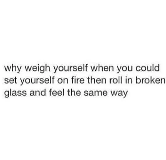 bathroom scale meme