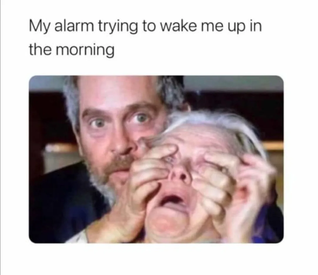 alarm clock meme