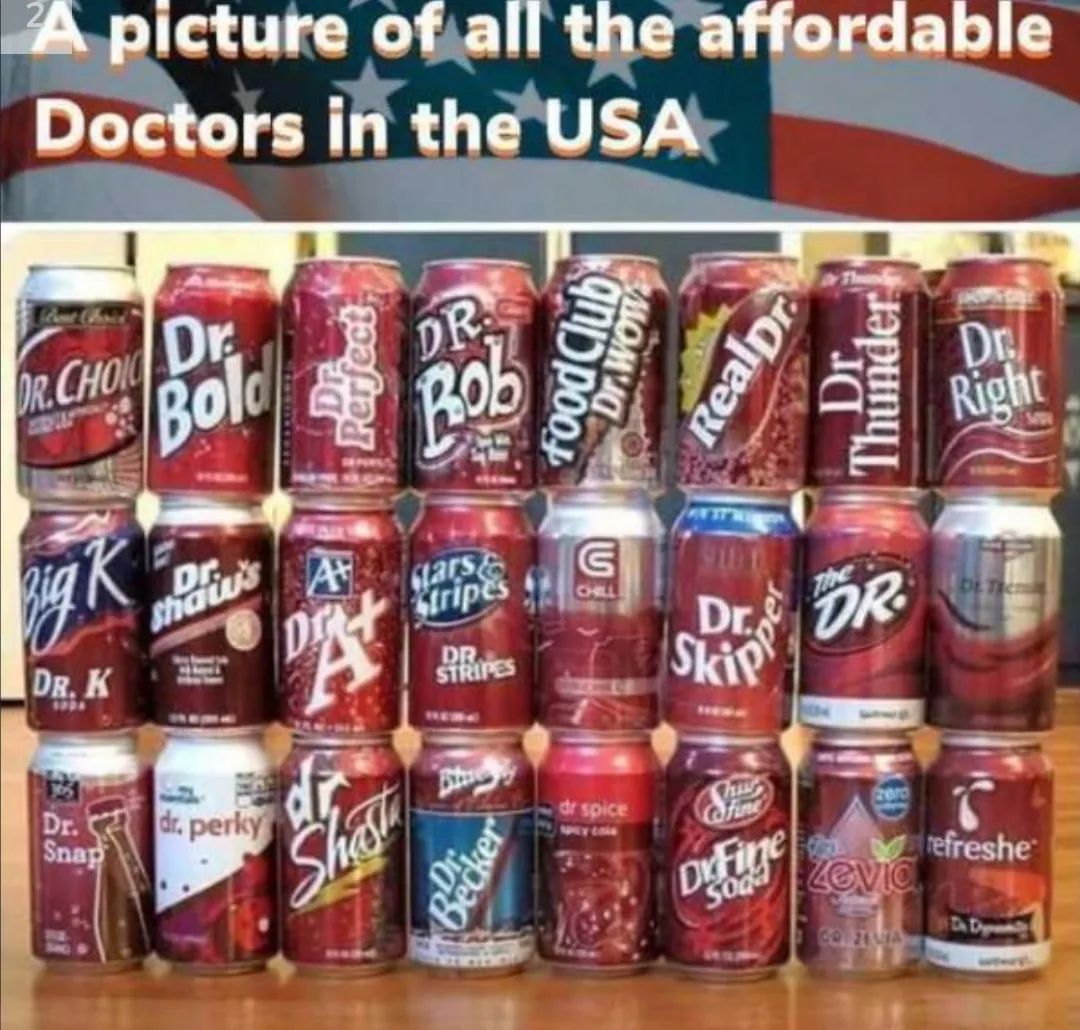 US healthcare system meme