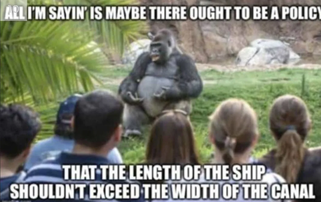 Panama Canal meme