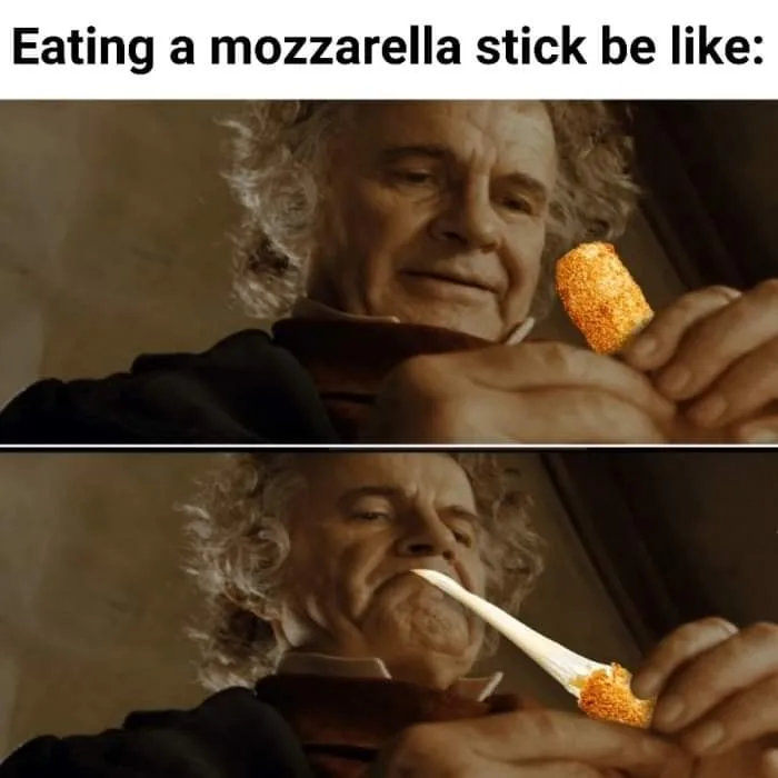mozzarella stick meme
