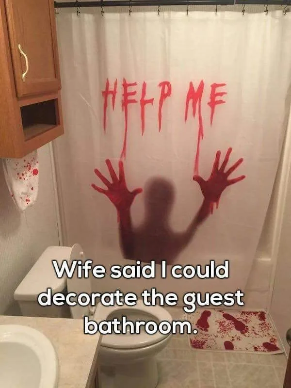 bathroom meme