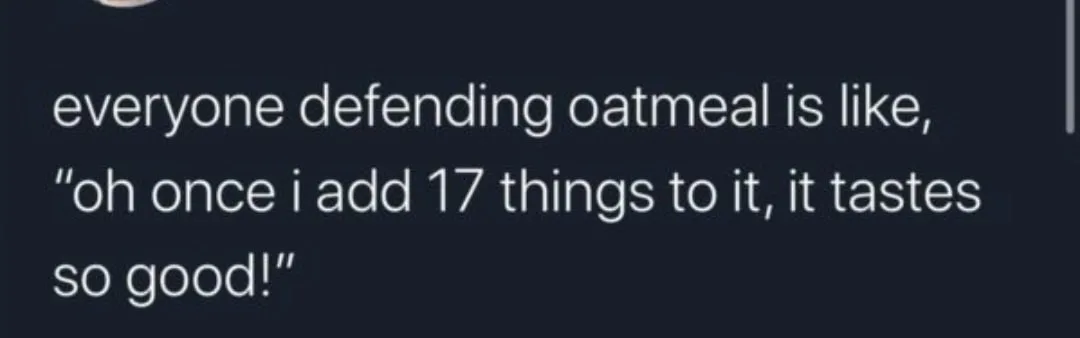 oatmeal meme