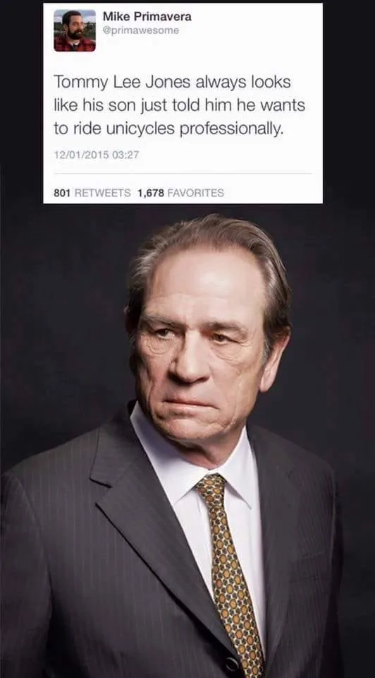 Tommy Lee Jones meme