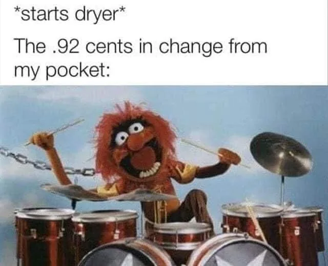 clothes dryer meme
