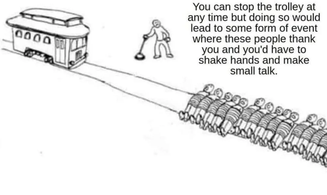 social anxiety meme