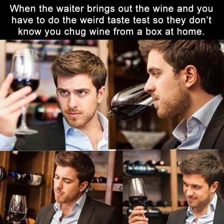 wine list meme