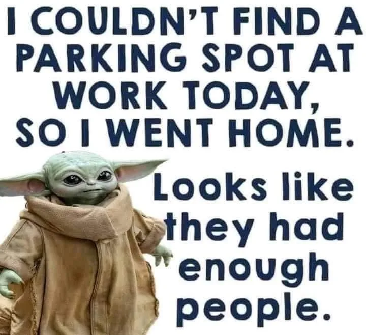 parking spot meme