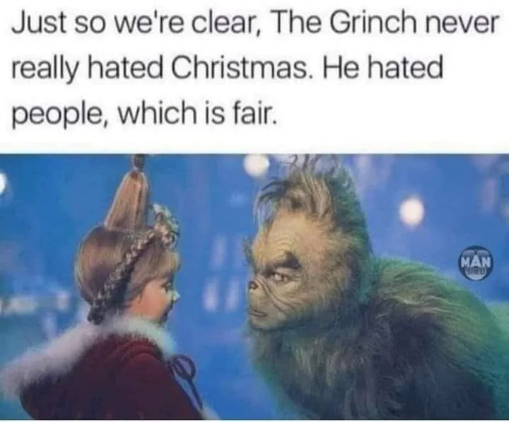 Grinch meme