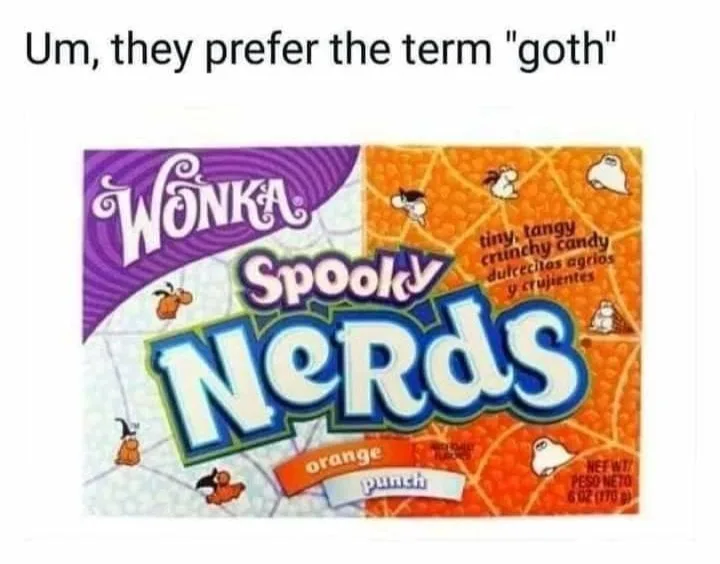 Goth meme