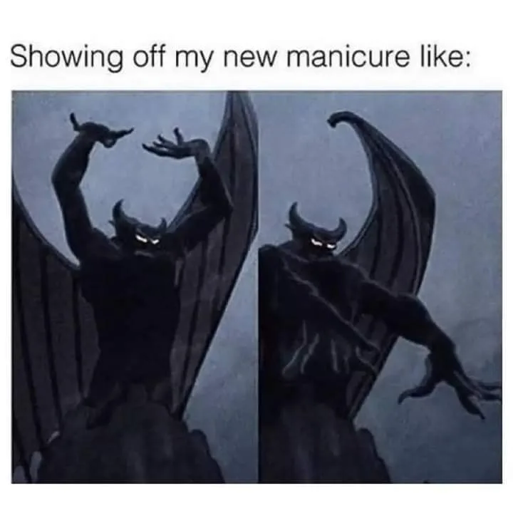 manicure meme