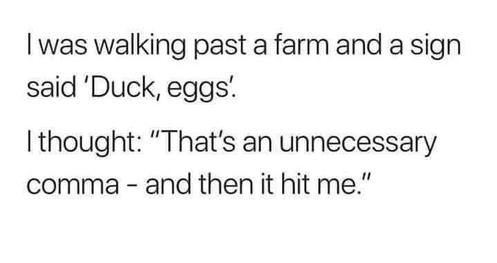 comma meme