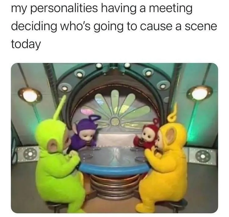 causing a scene meme