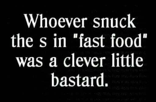 fast food meme