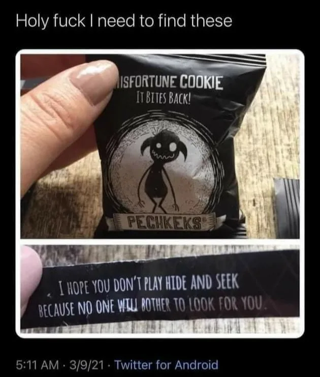 fortune cookie meme