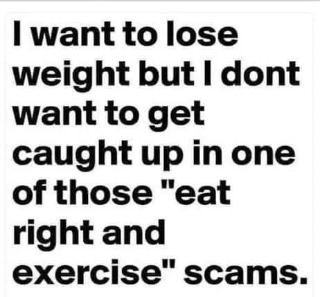losing weight meme