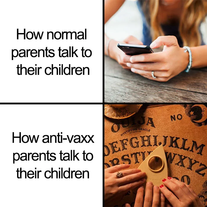 antivaxxer meme