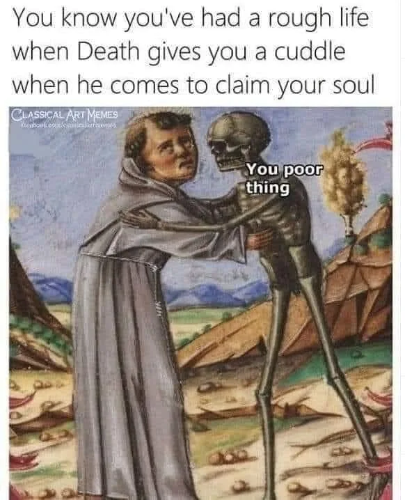 suffering meme