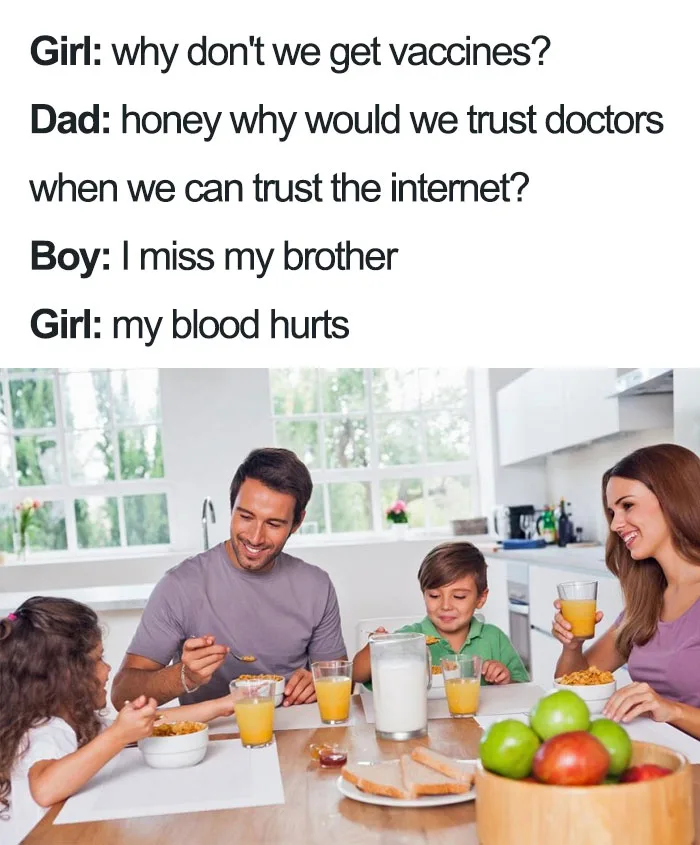 antivaxxer meme